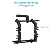 Filmcity FC-03 Shoulder Rig Kit with Matte Box & Follow Focus for DSLR Cameras