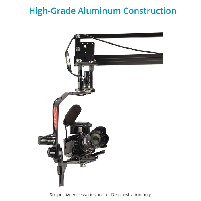 Proaim Jr. Pan Tilt Head for Camera Jib Crane, Payload : 5 kg / 11 lb