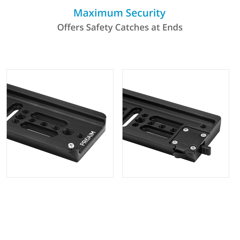Proaim 10" Dovetail Plate (ARRI Standard)