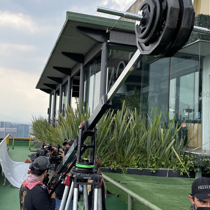 Proaim 10' Wave-2 Camera Jib Crane, Pan Tilt, Dolly Stand | Gimbal Compatible