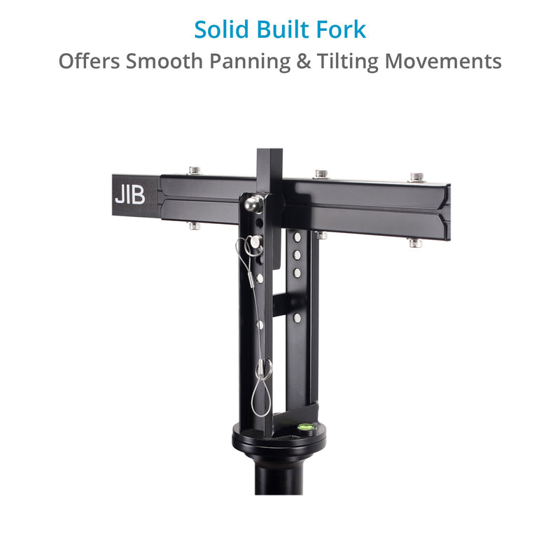 Proaim 14ft Camera Crane Jib with Stand for Gimbals, Pan-Tilt & Fluid Head