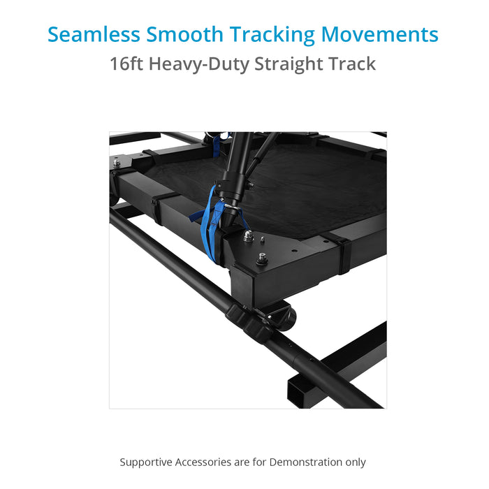 Proaim 16ft Heavy Duty Track for Film/Studio Video Camera Dollies & Jibs/Cranes