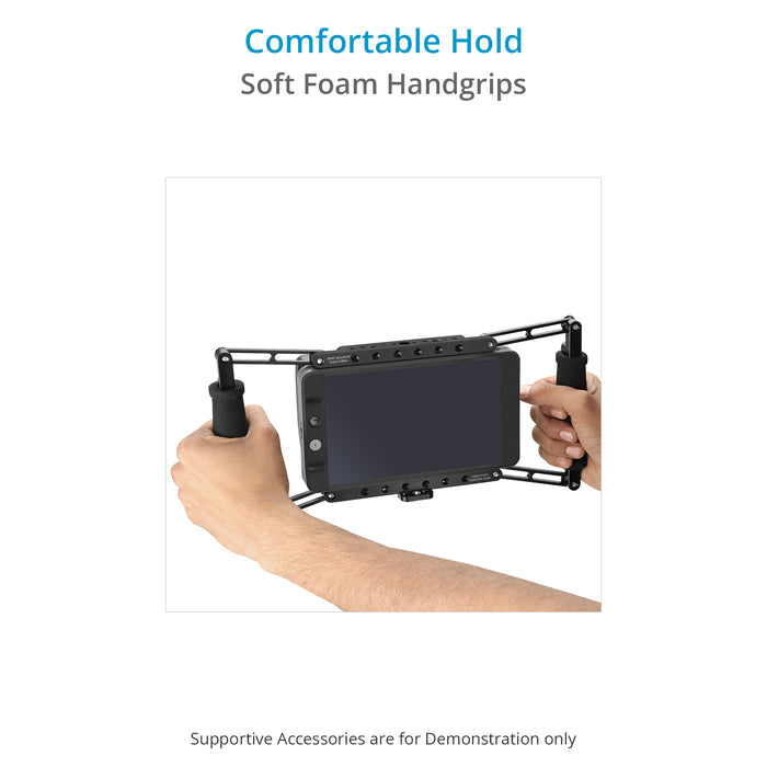 Proaim Director's Cage for 4”-7” LCD Camera Monitors | With V-Mount Plate