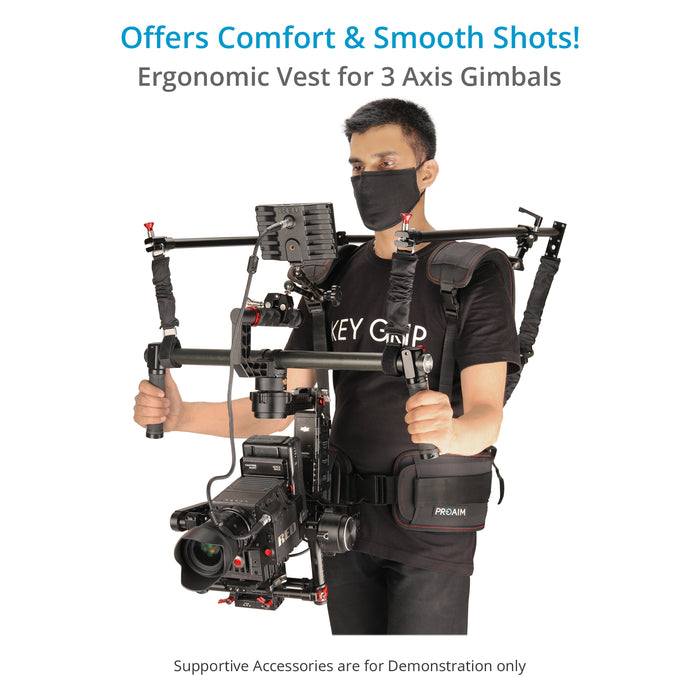 Proaim Flexi Rig Pro Body Support System for 15 kg / 33 lb Camera Gimbals