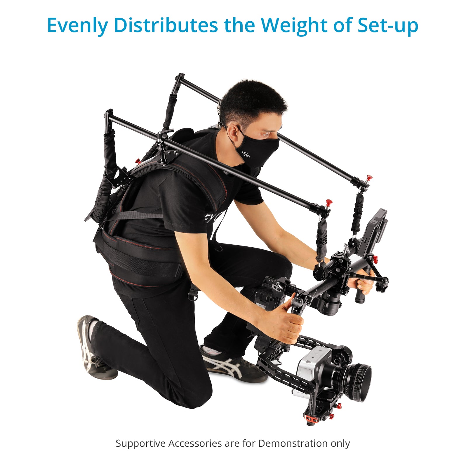 Shootvilla Ready Rig Flexi Pro – Camera Gimbal Support Vest Stabilization System