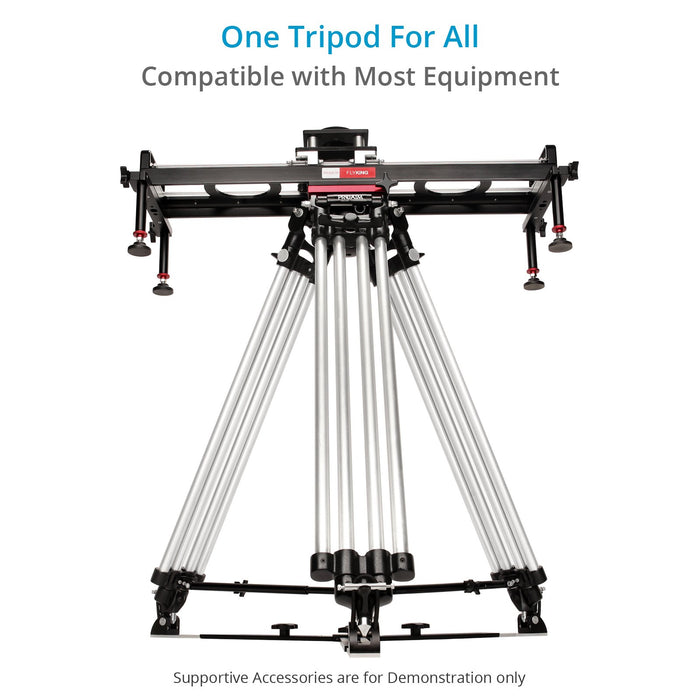 Proaim Heavy-Duty 150mm Tripod Stand with Spreader