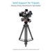 Proaim Heavy Duty Aluminum Spreader for Twin Spiked Feet Camera Tripods