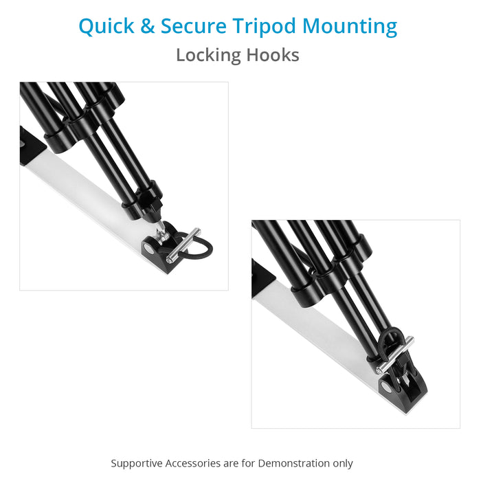 Proaim Heavy Duty Aluminum Spreader for Twin Spiked Feet Camera Tripods