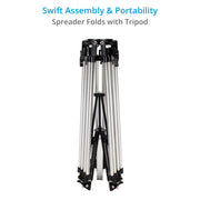 Proaim Mitchell Heavy-duty Camera Tripod Stand with Spreader