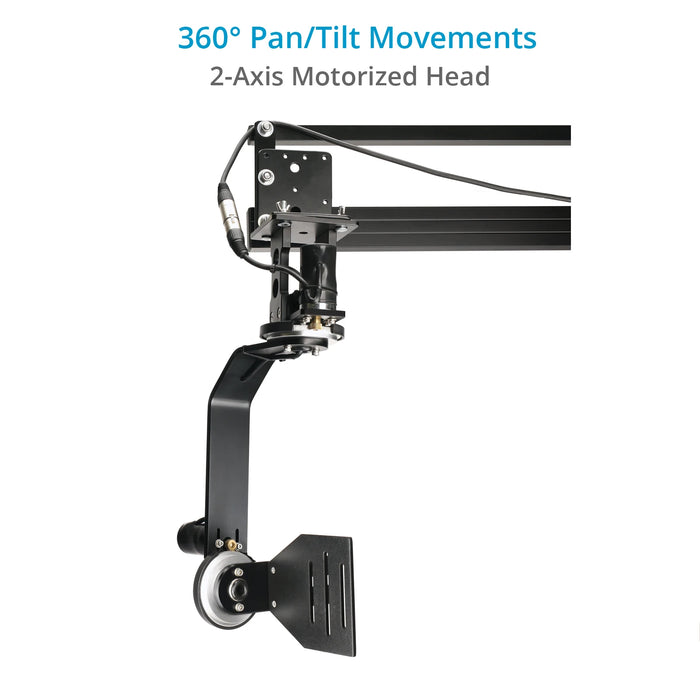 Proaim Jr. Pan Tilt Head for Camera Jib Crane, Payload - 5kg/11lb