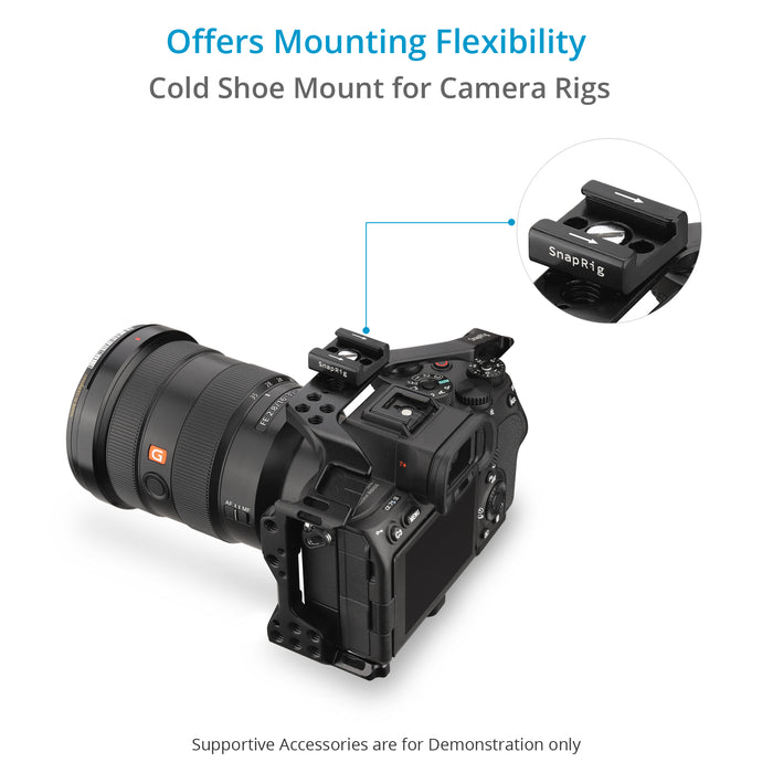 Proaim SnapRig 2 x Cold Shoe Mount Adapter for Camera & Rigs. CS225