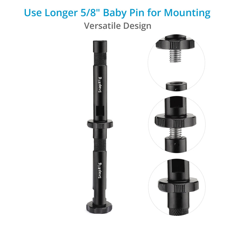 Proaim Snaprig Baby Pin Set with 3/8” Male/Female Threads GP201
