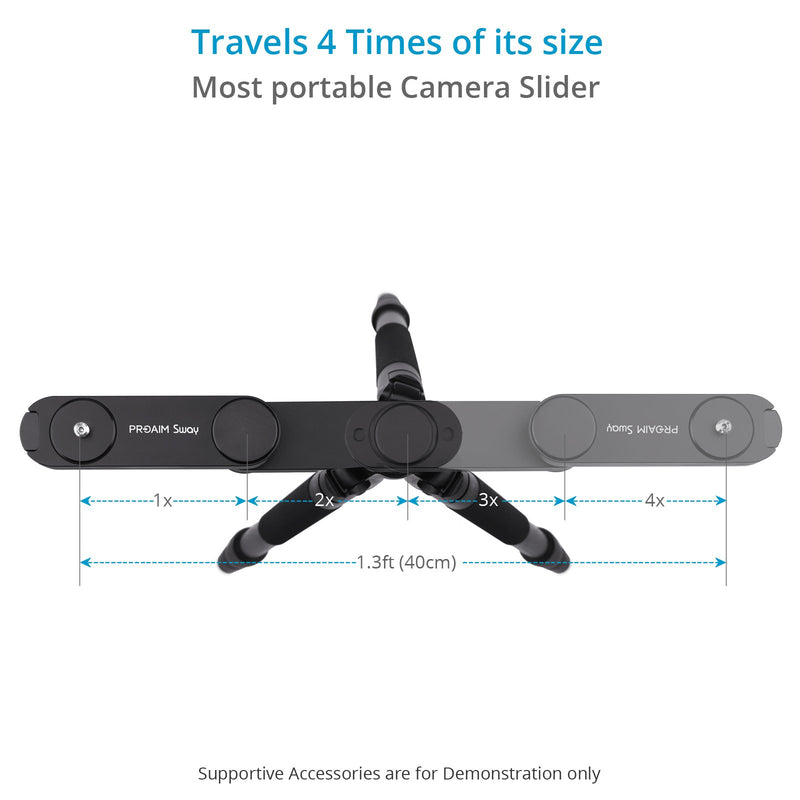 Proaim Sway Portable Slider for DSLR Video Camera