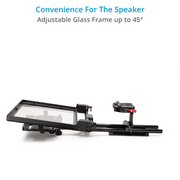 Proaim Universal Ultra Large iPad Teleprompter Kit for DSLR Video Camera