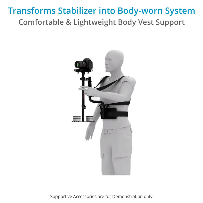 FLYCAM Body Pod Support / Lightweight Vest for Handheld Camera Stabilizers