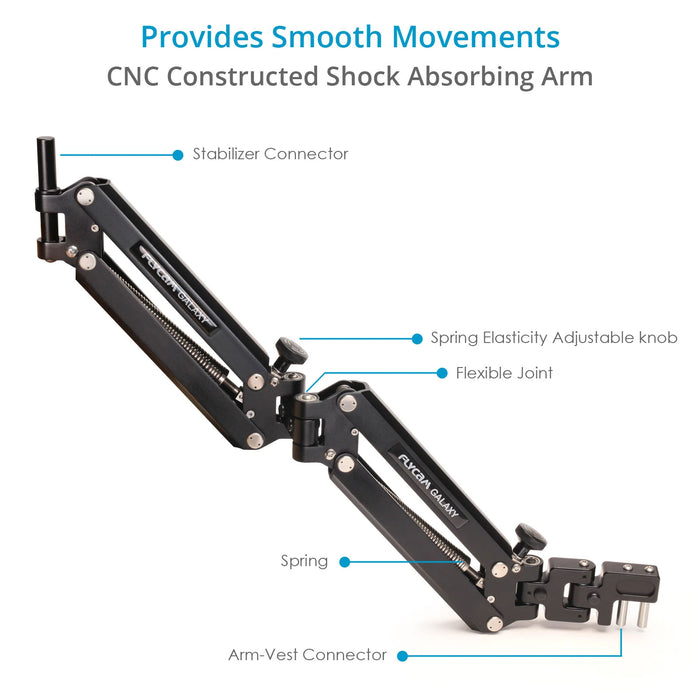  Flycam Galaxy Steadycam Arm & Steadycam Vest