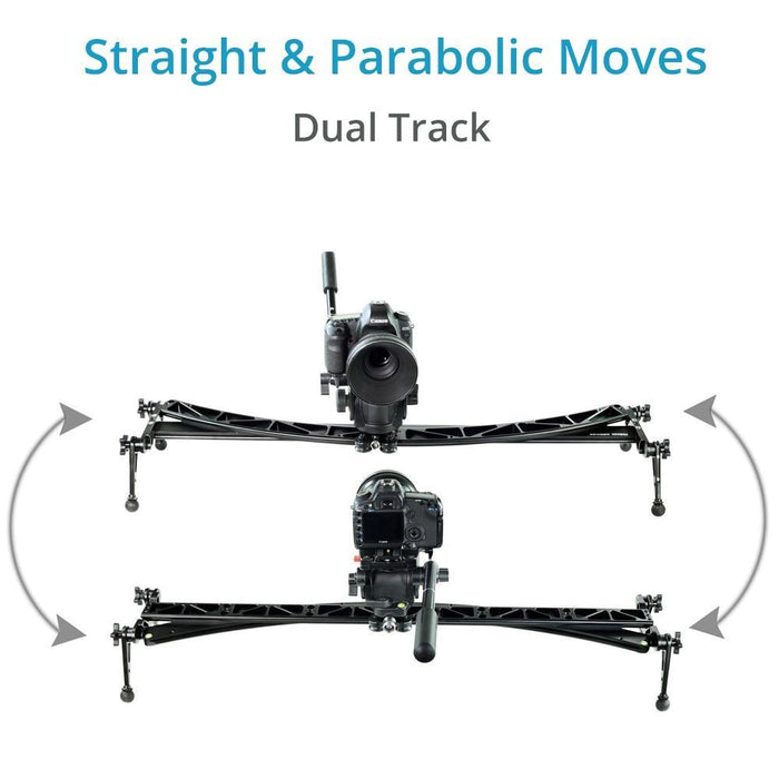 Proaim 3ft Curve-N-Line  Video Camera Slider with  Motion Control System
