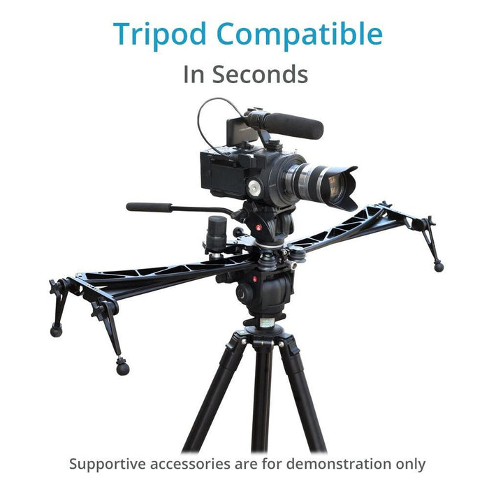 Proaim 3ft Curve-N-Line  Video Camera Slider with  Motion Control System